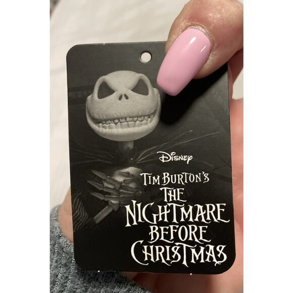 Bioworld Disney Nightmare Before Christmas Mini Purse Backpack Jack Sally Purple - Picture 3 of 16